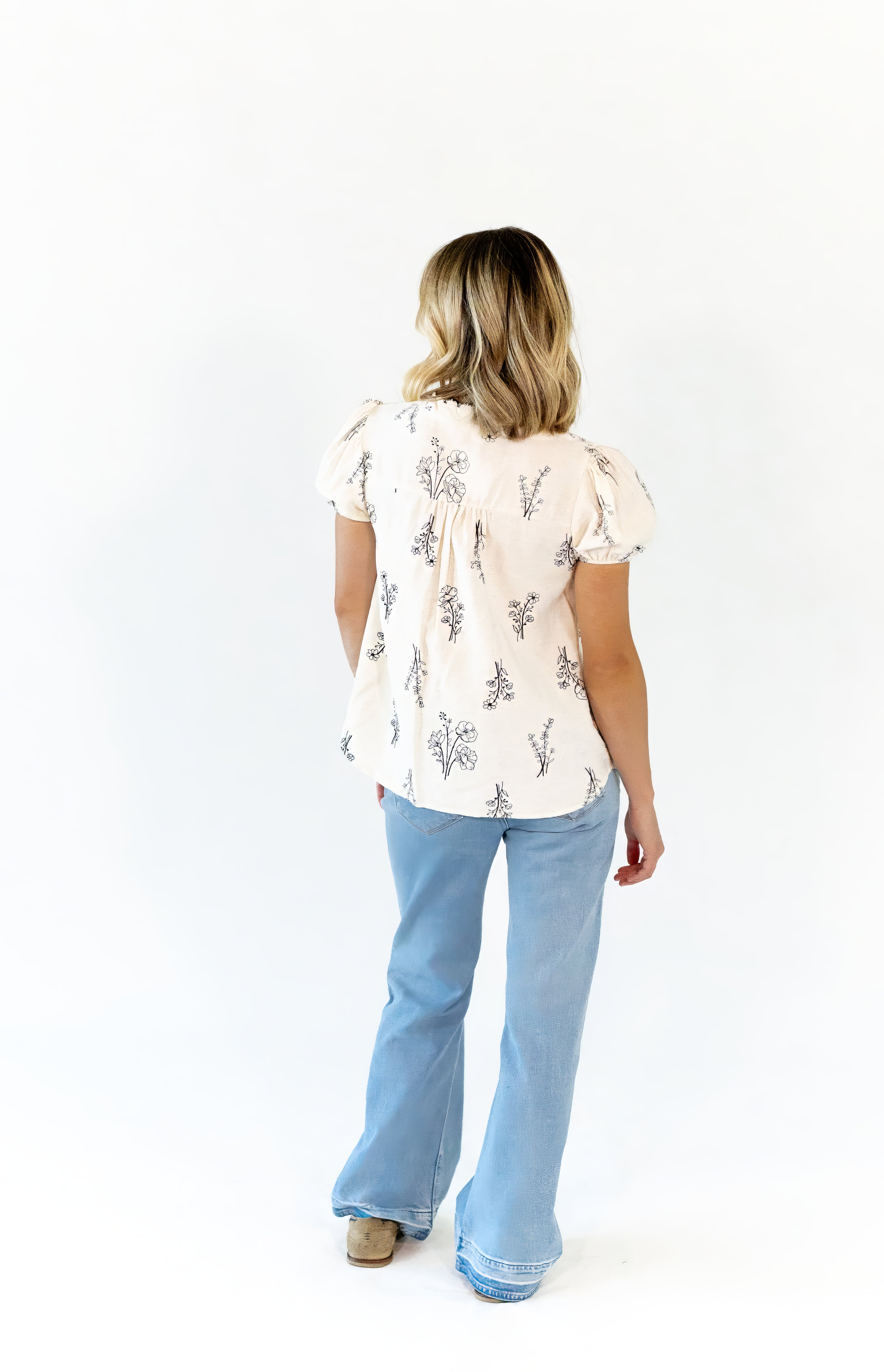 Cleo Floral Printed Top
