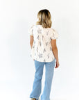 Cleo Floral Printed Top
