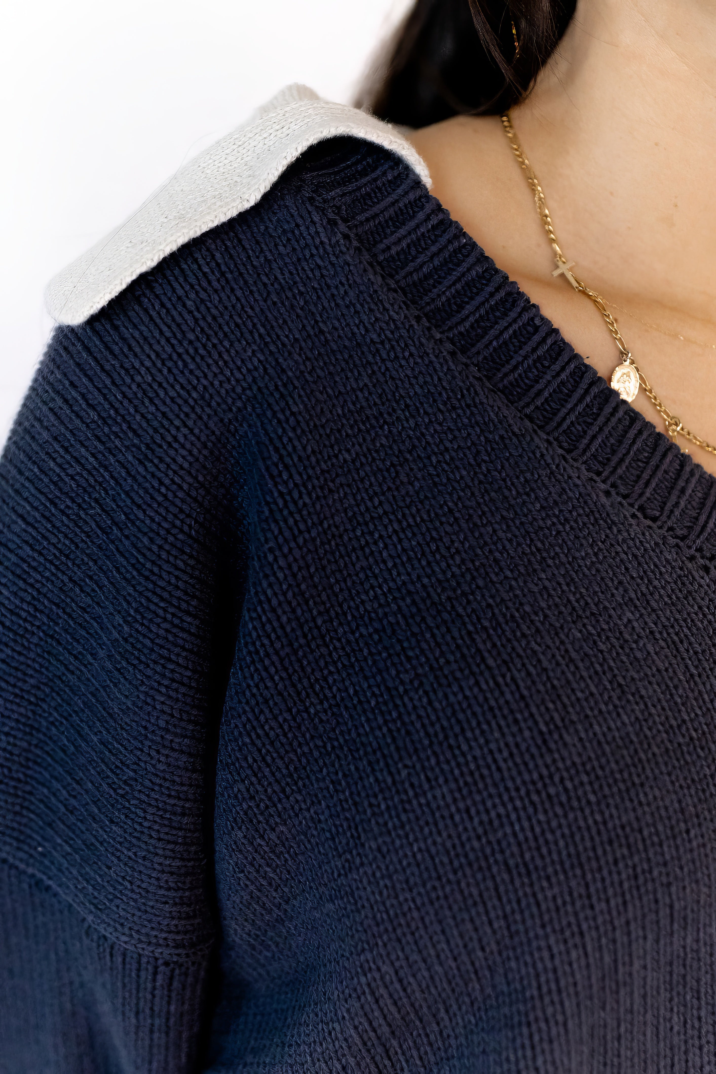 Tabbie Layered Knit Top