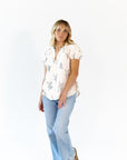Cleo Floral Printed Top