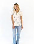 Cleo Floral Printed Top