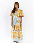 Louie Printed Midi Dress