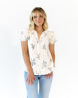 Cleo Floral Printed Top
