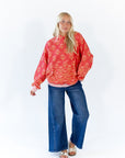 Zinnia Printed Hoodie