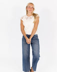 Shiloh Sheer Lace Top