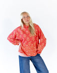 Zinnia Printed Hoodie