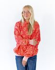 Zinnia Printed Hoodie