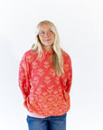 Zinnia Printed Hoodie