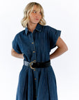 Marabele Belted Denim Dress