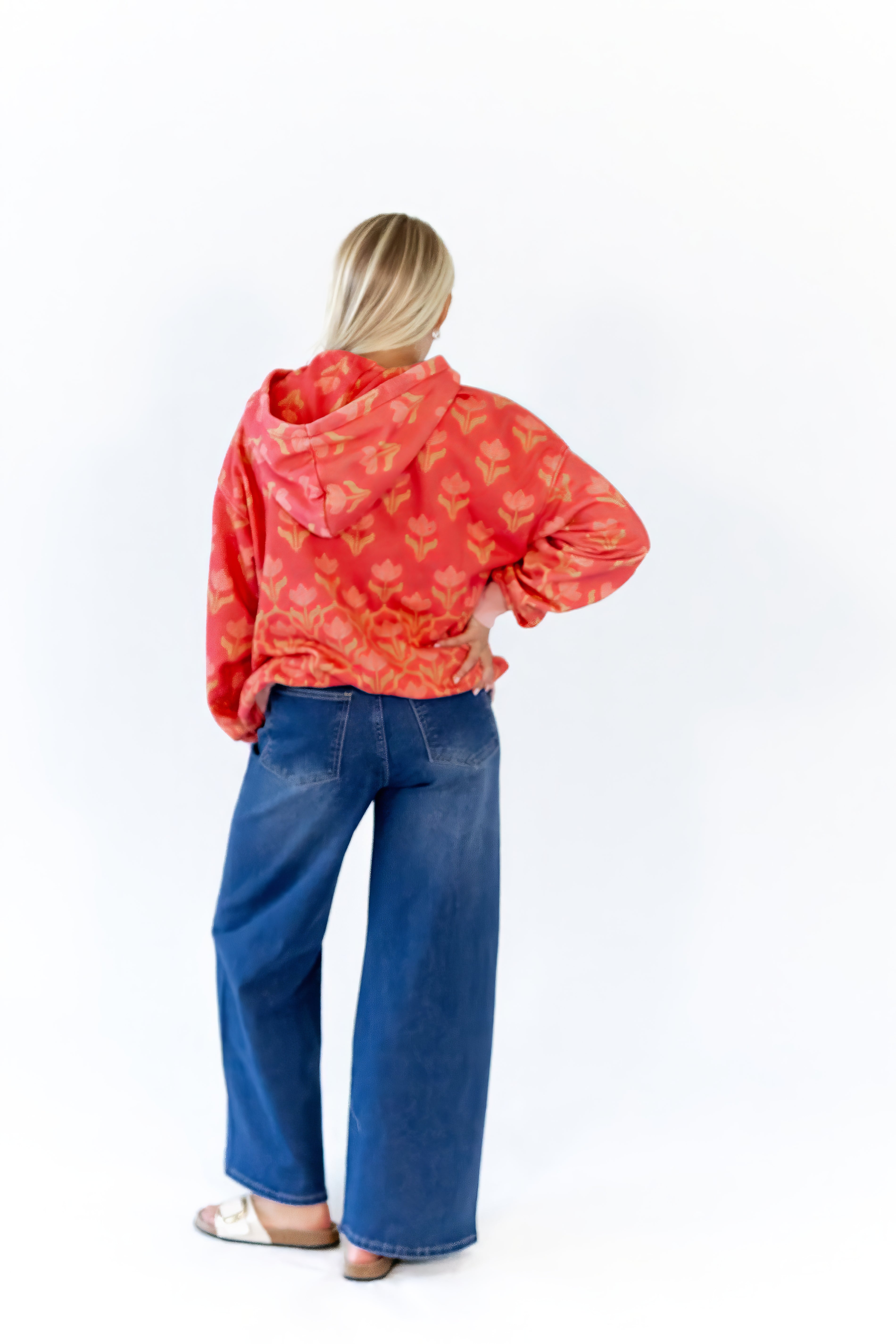 Zinnia Printed Hoodie