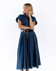 Marabele Belted Denim Dress