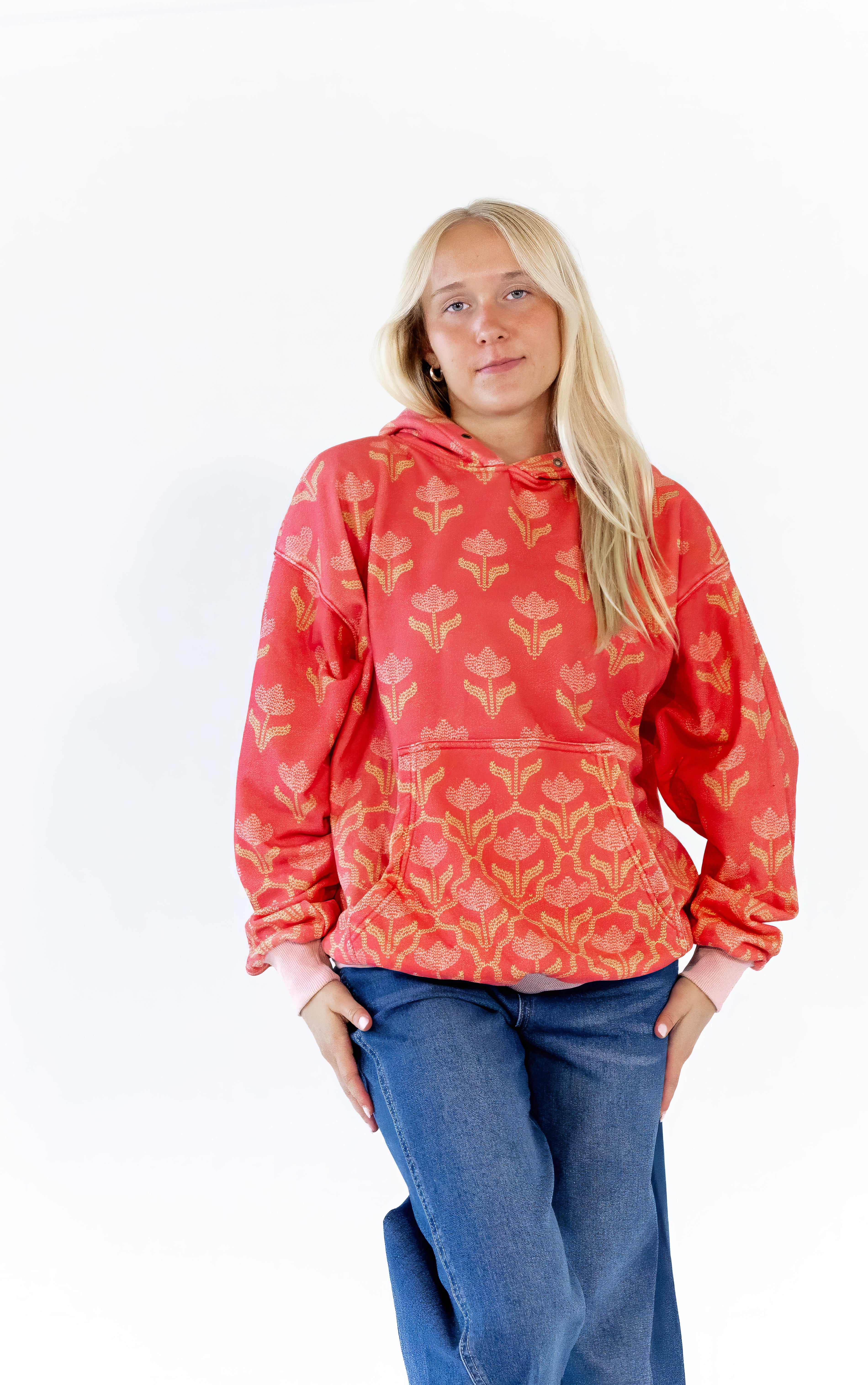 Zinnia Printed Hoodie