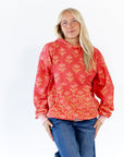 Zinnia Printed Hoodie