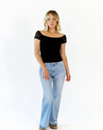 Blondie Lace Off-Shoulder Top