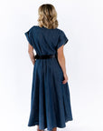 Marabele Belted Denim Dress