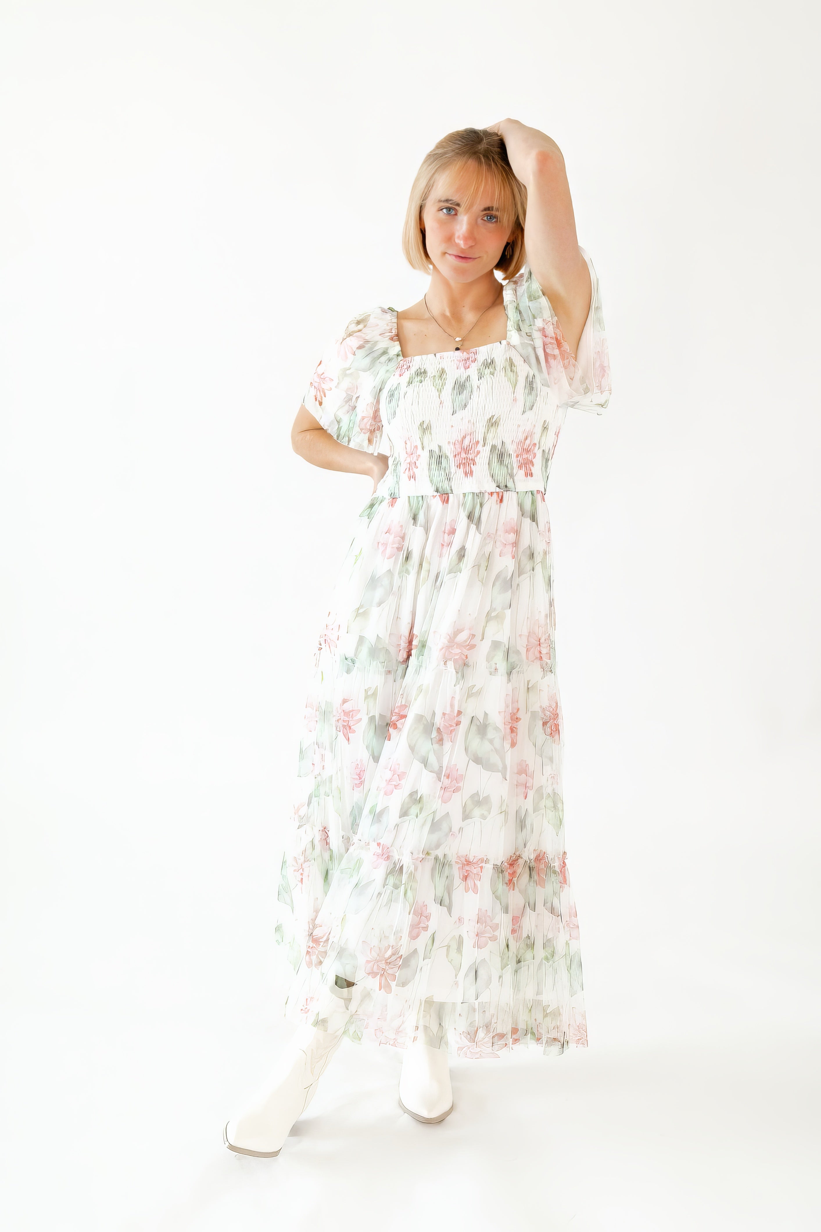 Tory Floral Maxi Dress