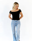 Blondie Lace Off-Shoulder Top