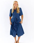 Marsa Button Down Denim Dress