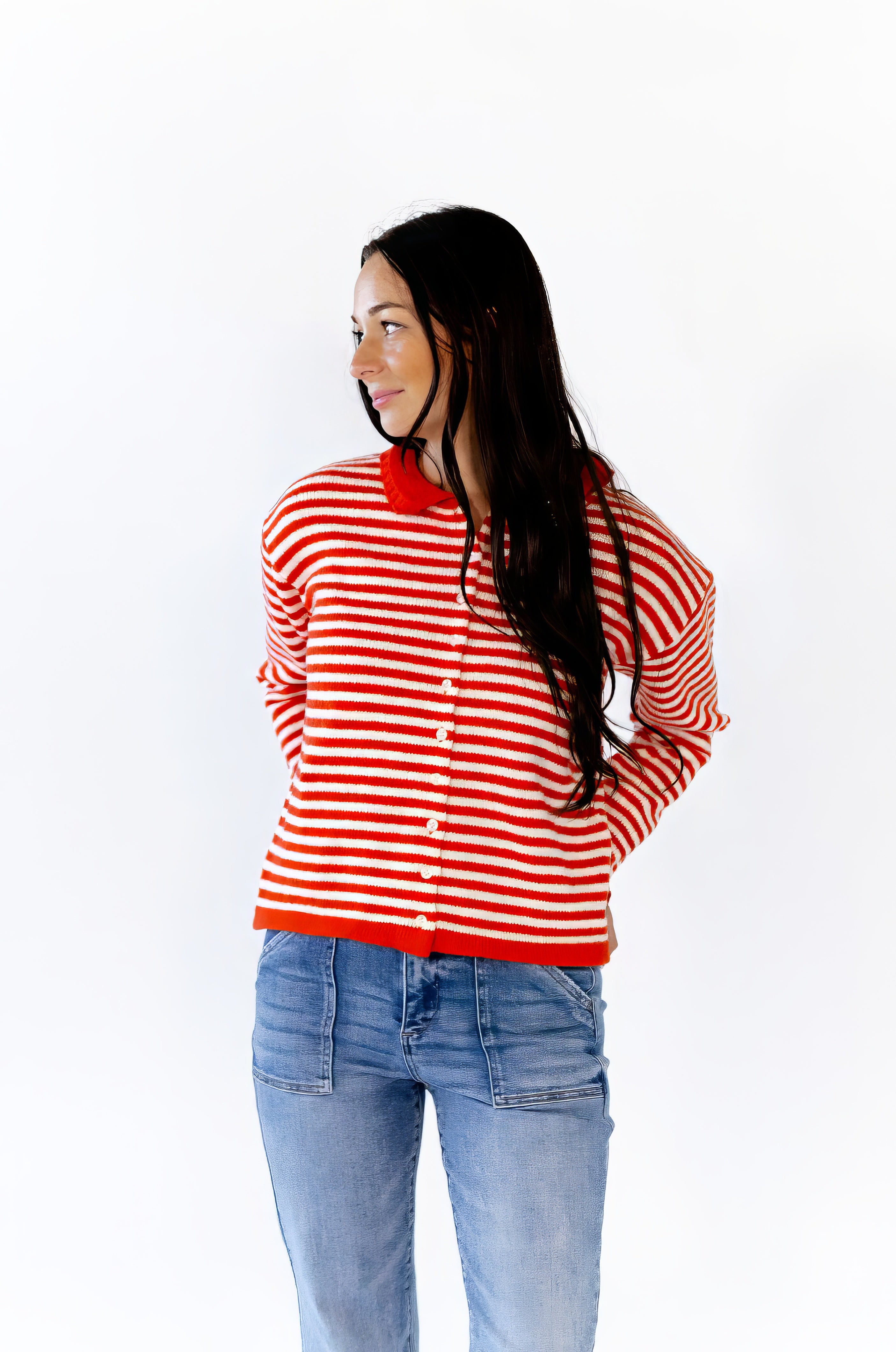 Alixe Soft Striped Cardigan