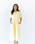 Lucia Tie Detail Midi Dress