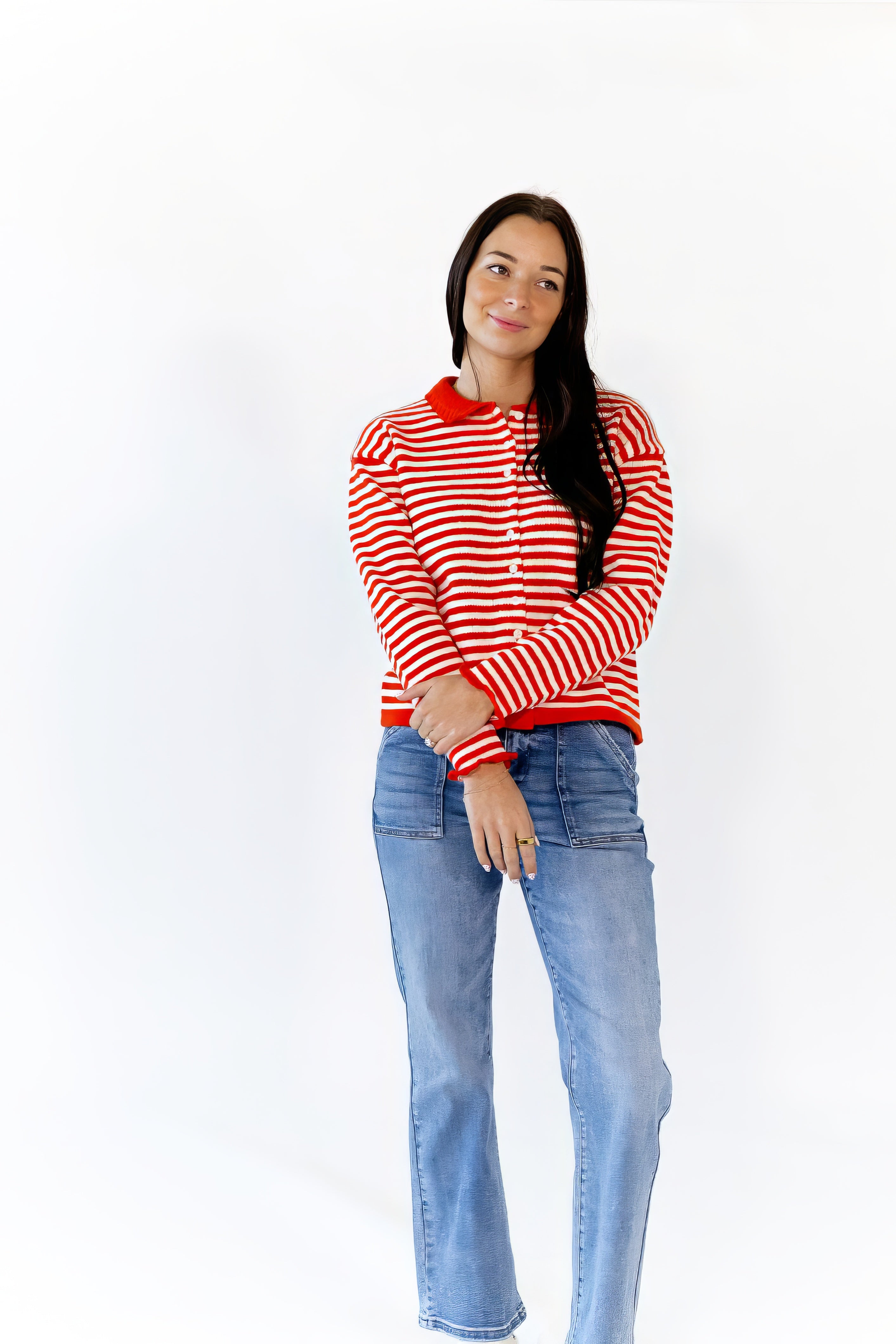 Alixe Soft Striped Cardigan