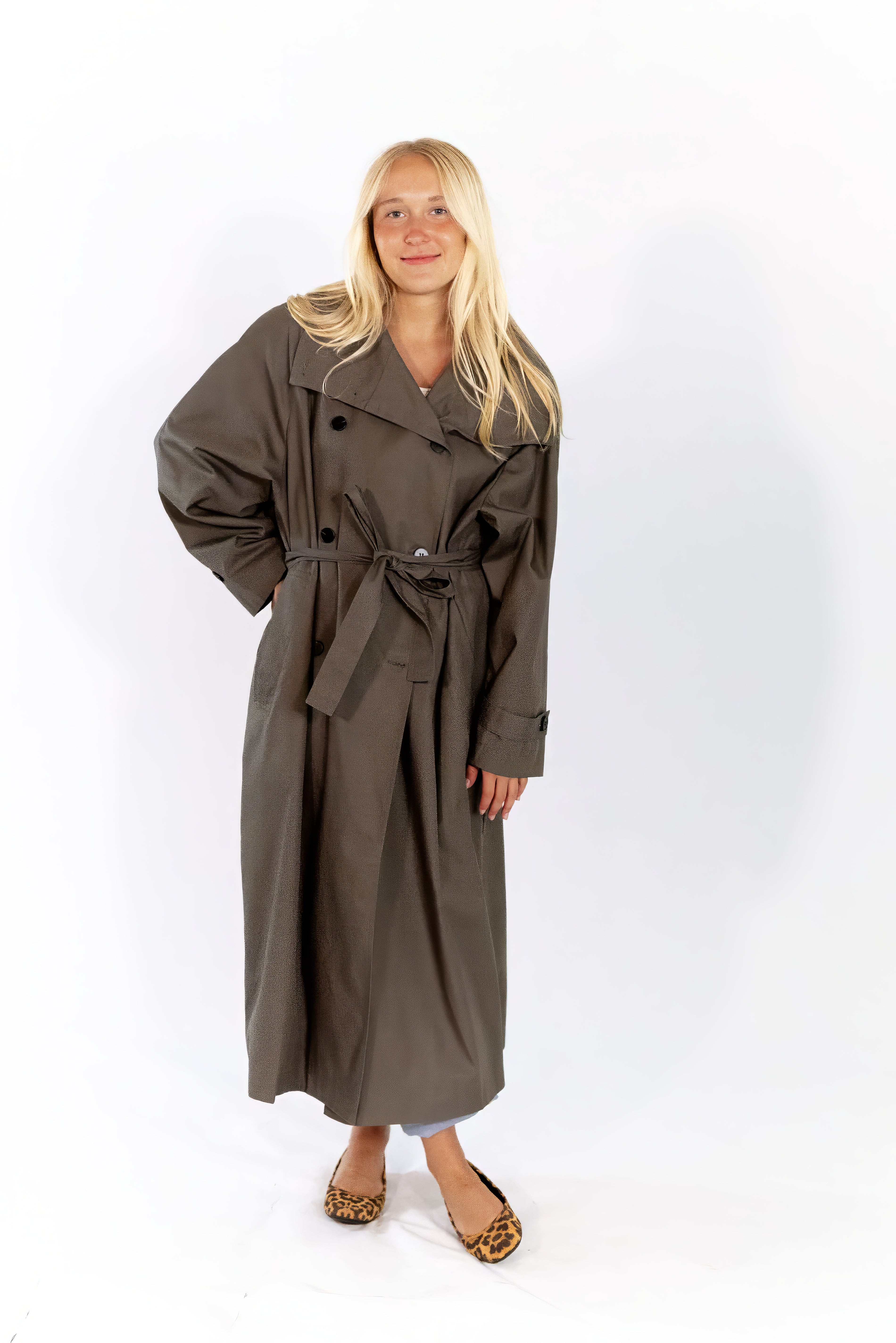 Blaine Belted Trench Coat