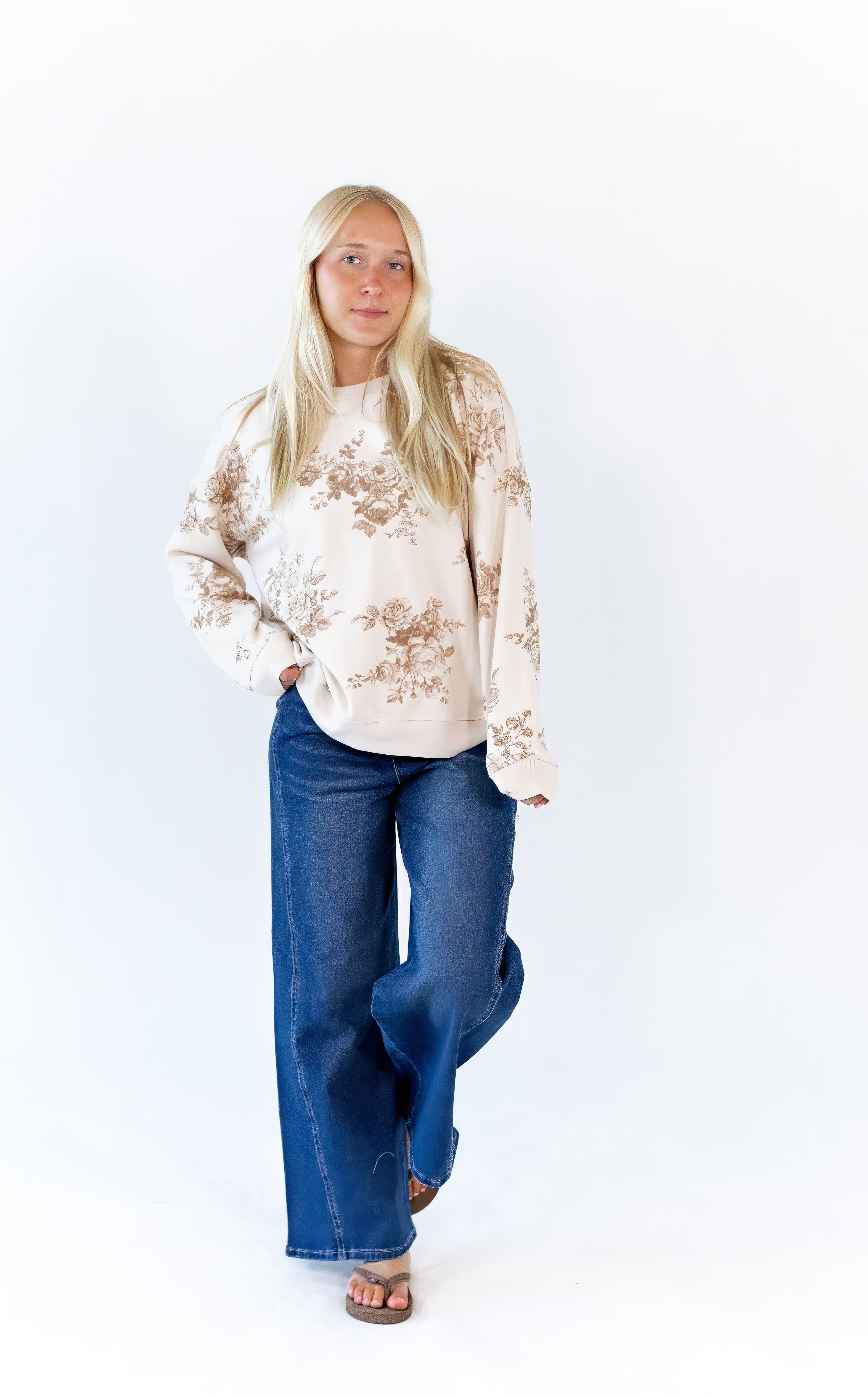 Roses Comfy Pullover