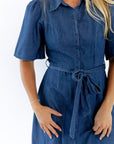 Marsa Button Down Denim Dress