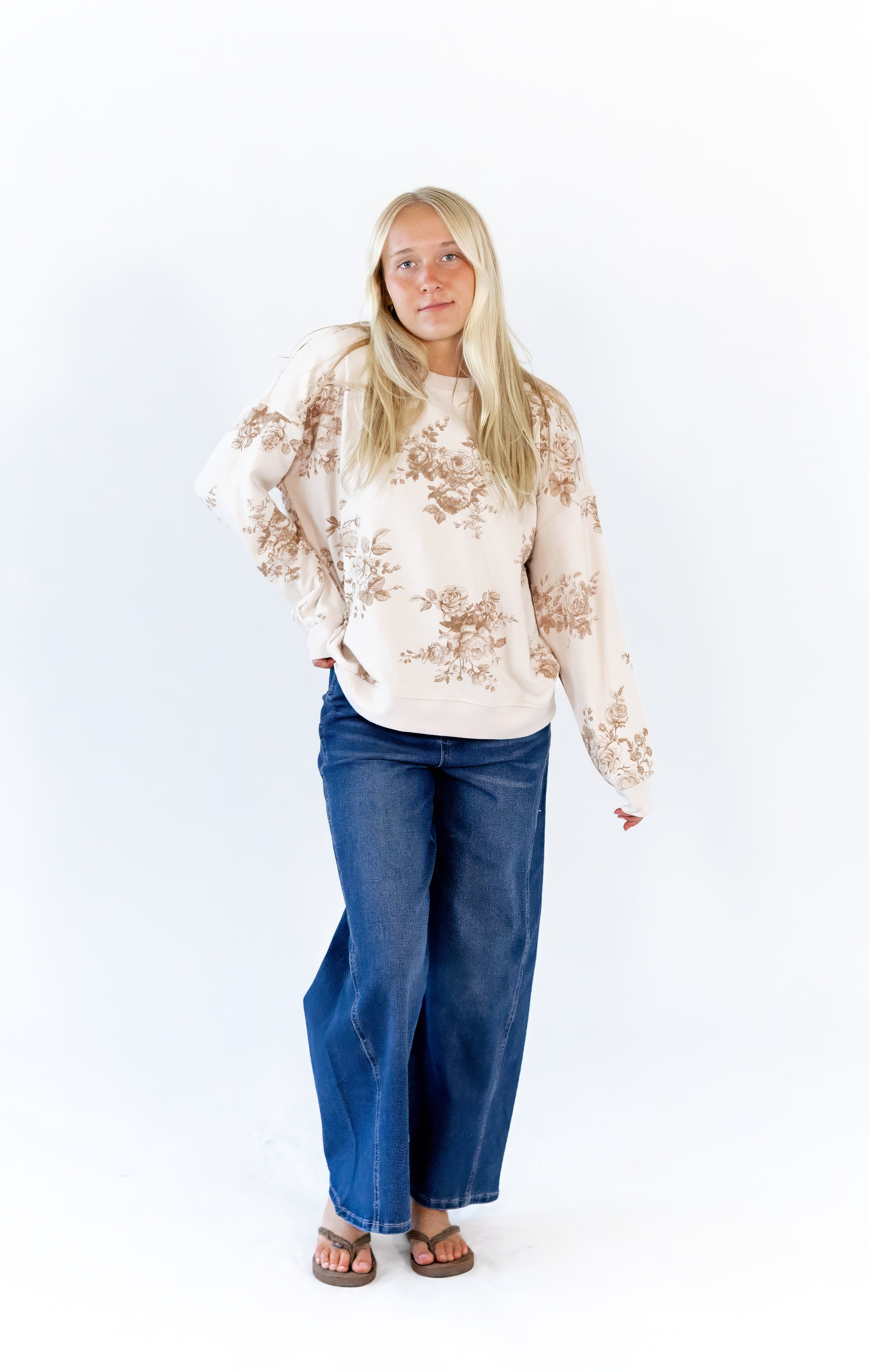 Roses Comfy Pullover