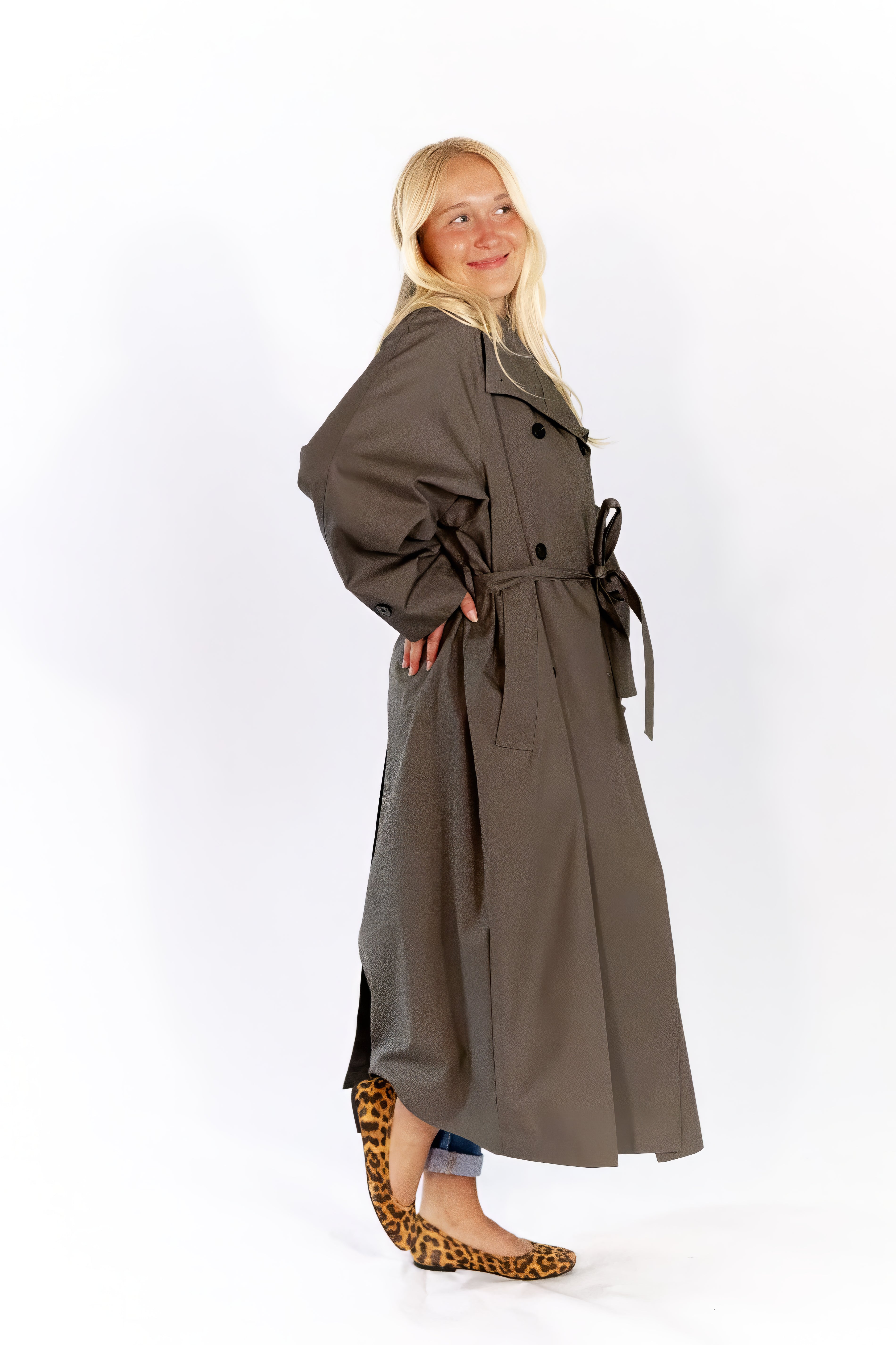 Blaine Belted Trench Coat