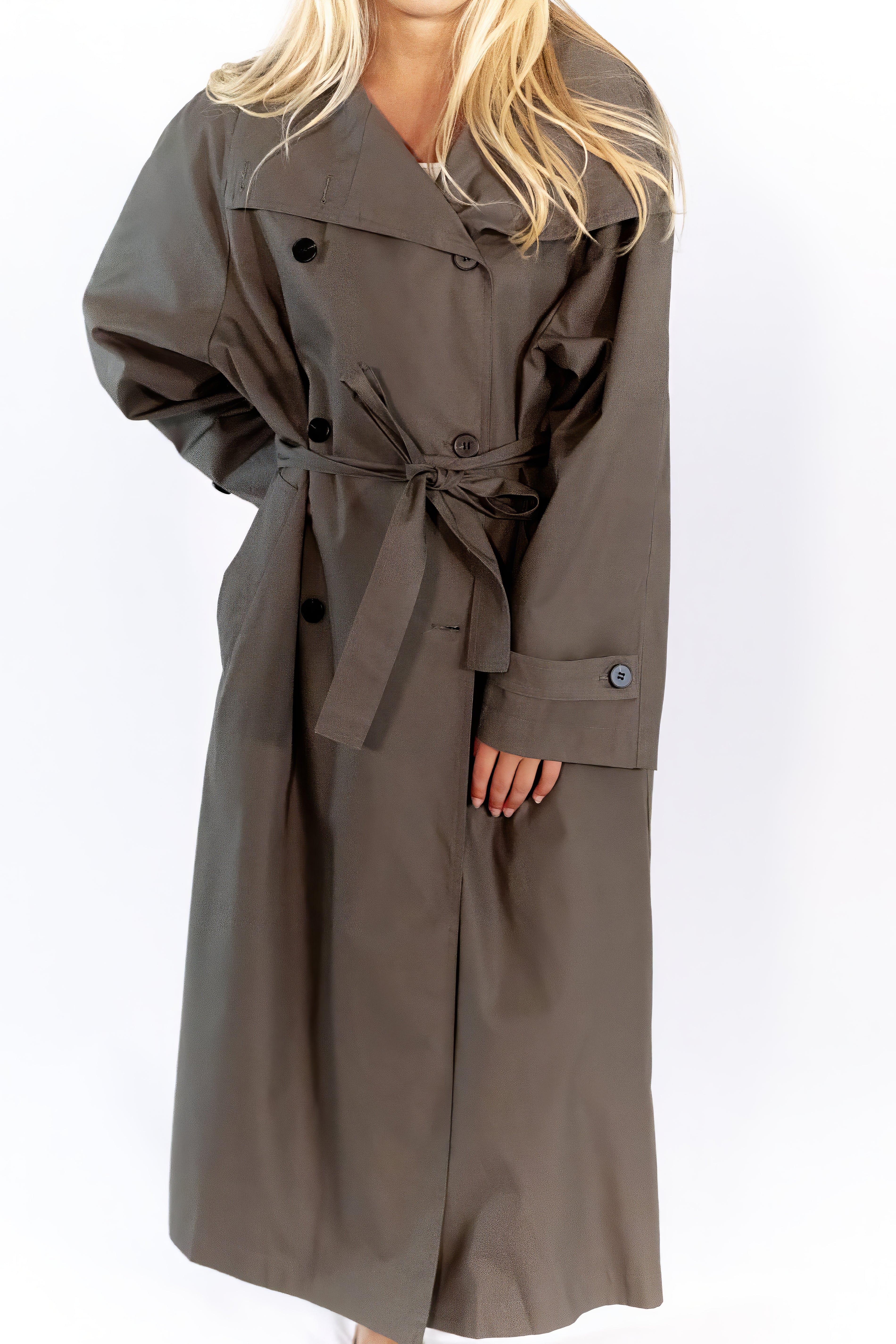 Blaine Belted Trench Coat