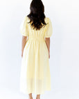 Lucia Tie Detail Midi Dress