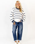 Ellen Cozy Striped Sweater
