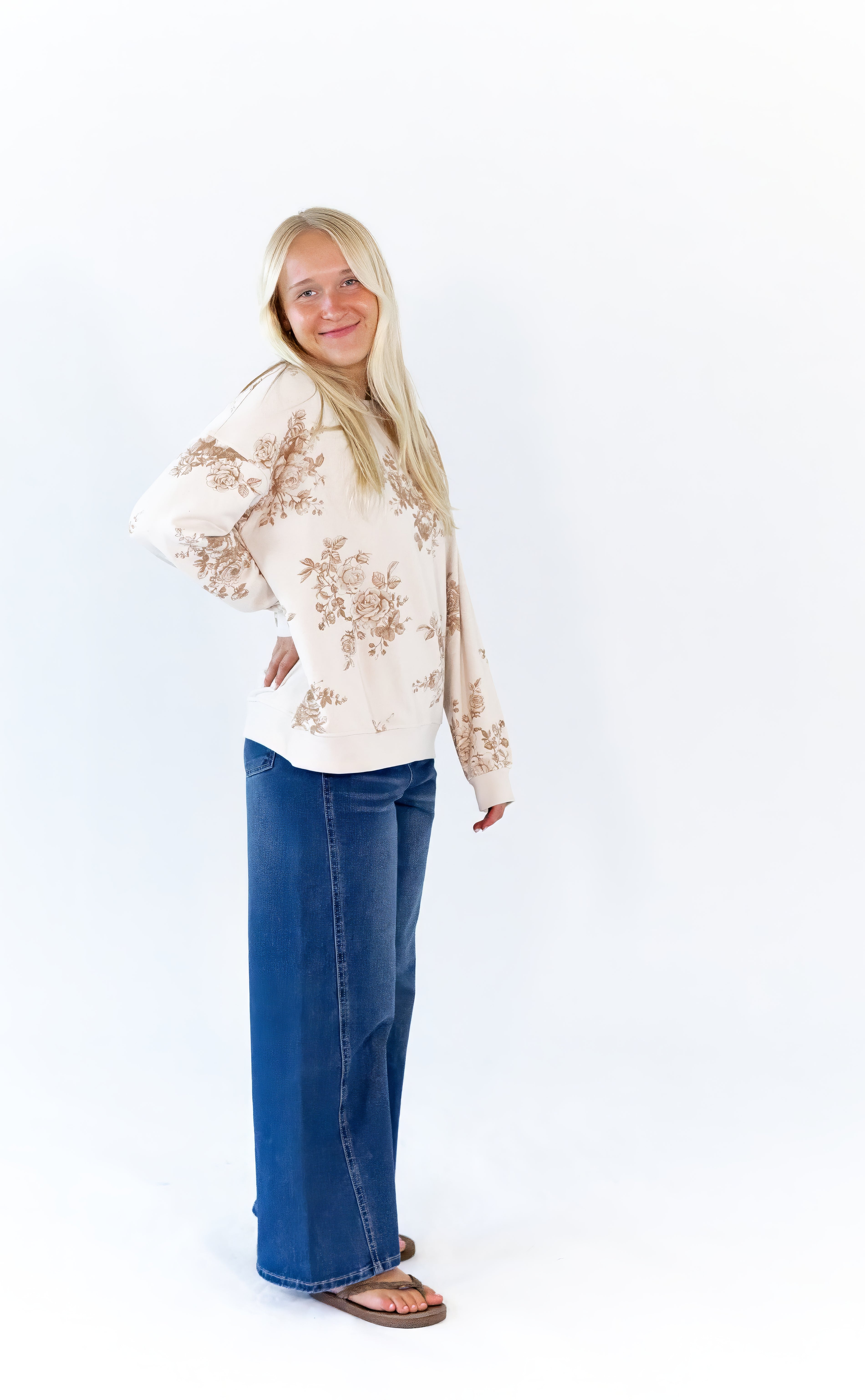 Roses Comfy Pullover