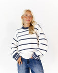 Ellen Cozy Striped Sweater