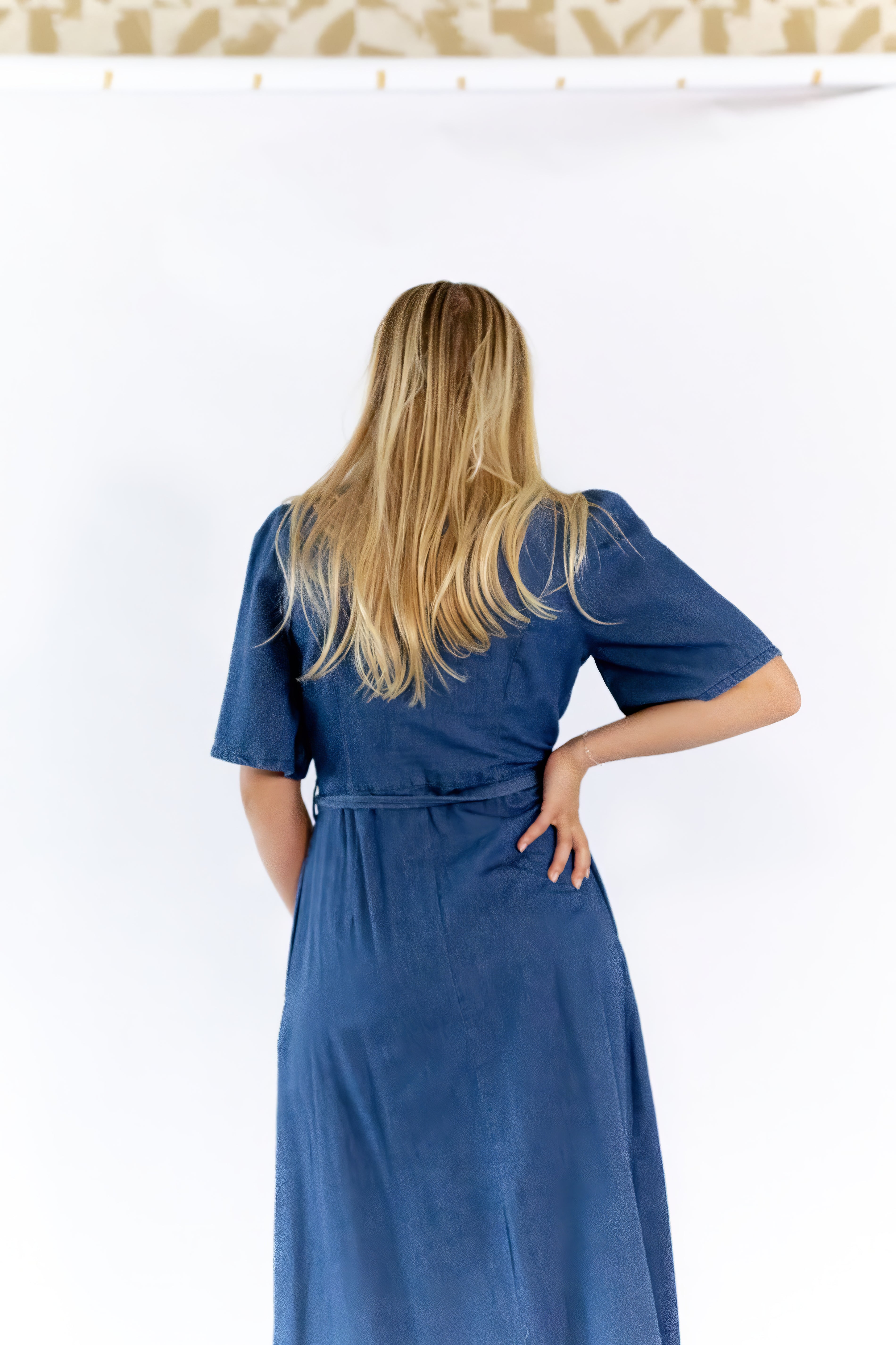 Marsa Button Down Denim Dress