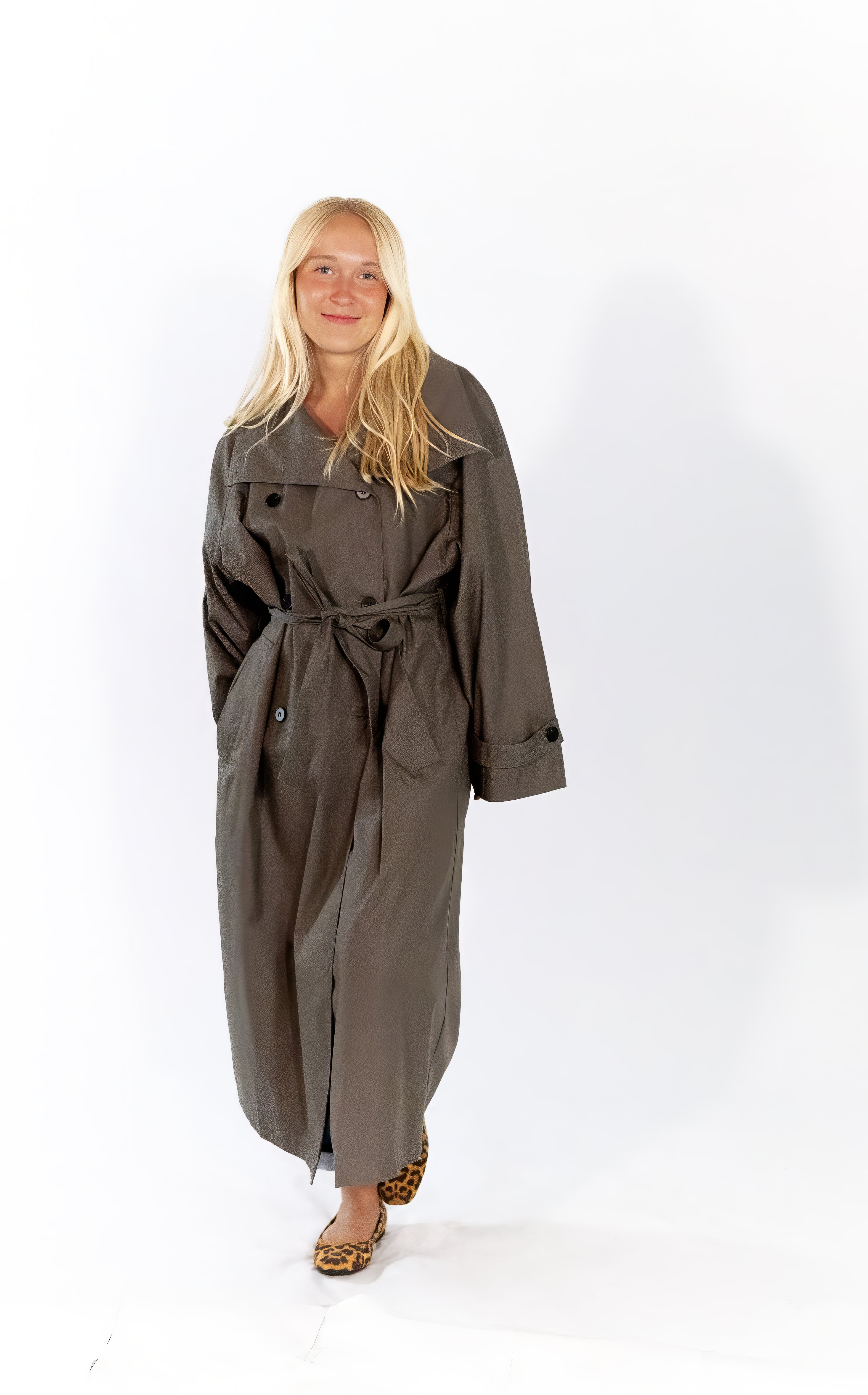 Blaine Belted Trench Coat