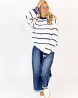 Ellen Cozy Striped Sweater