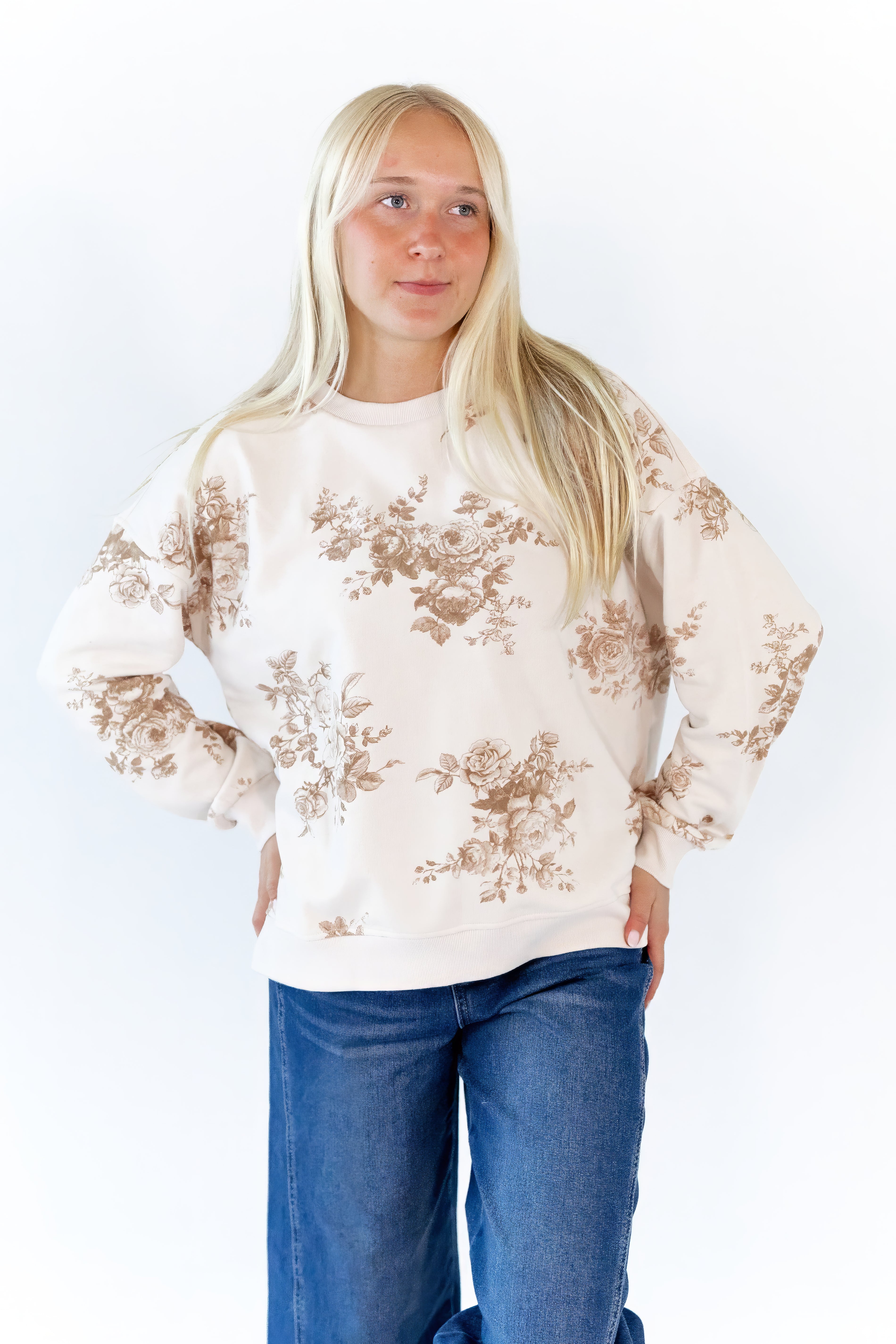 Roses Comfy Pullover