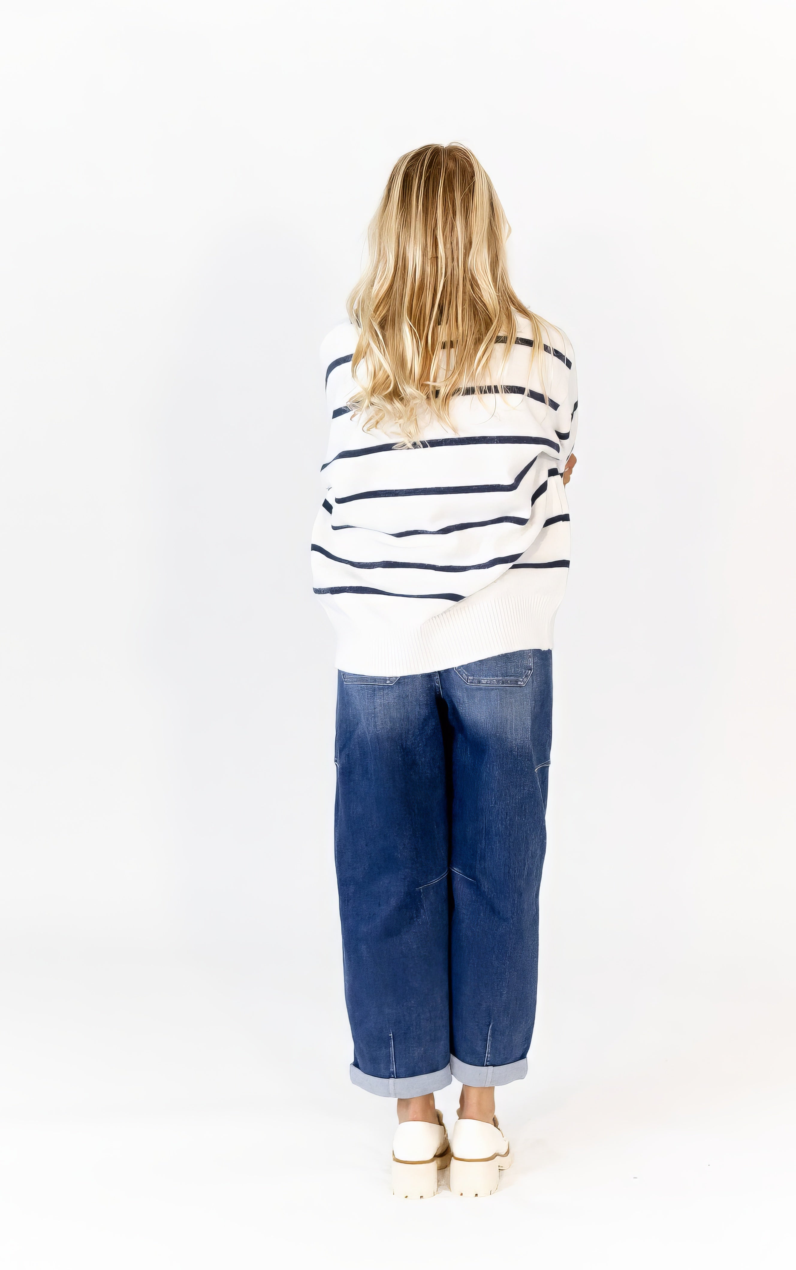 Ellen Cozy Striped Sweater