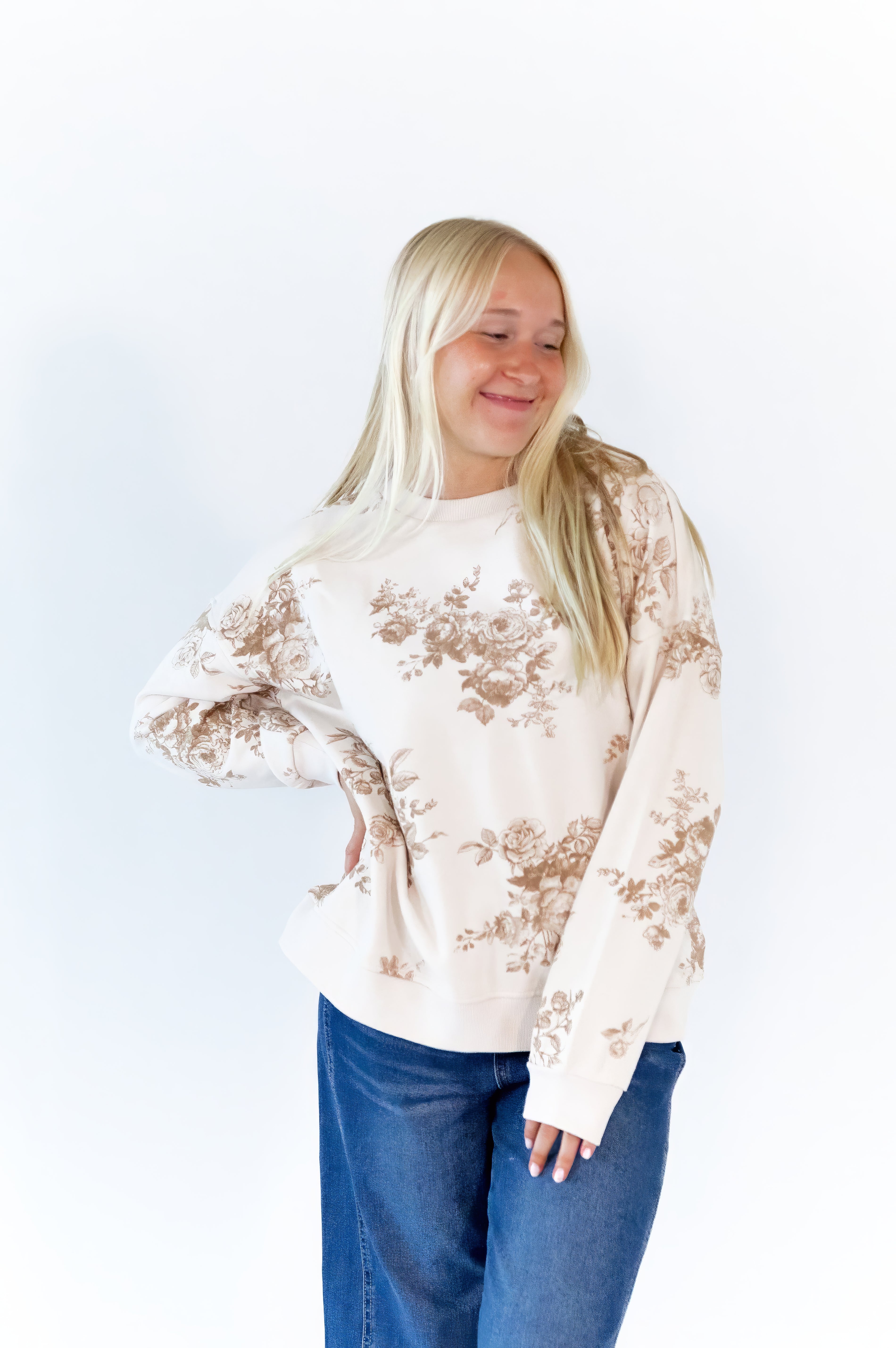 Roses Comfy Pullover