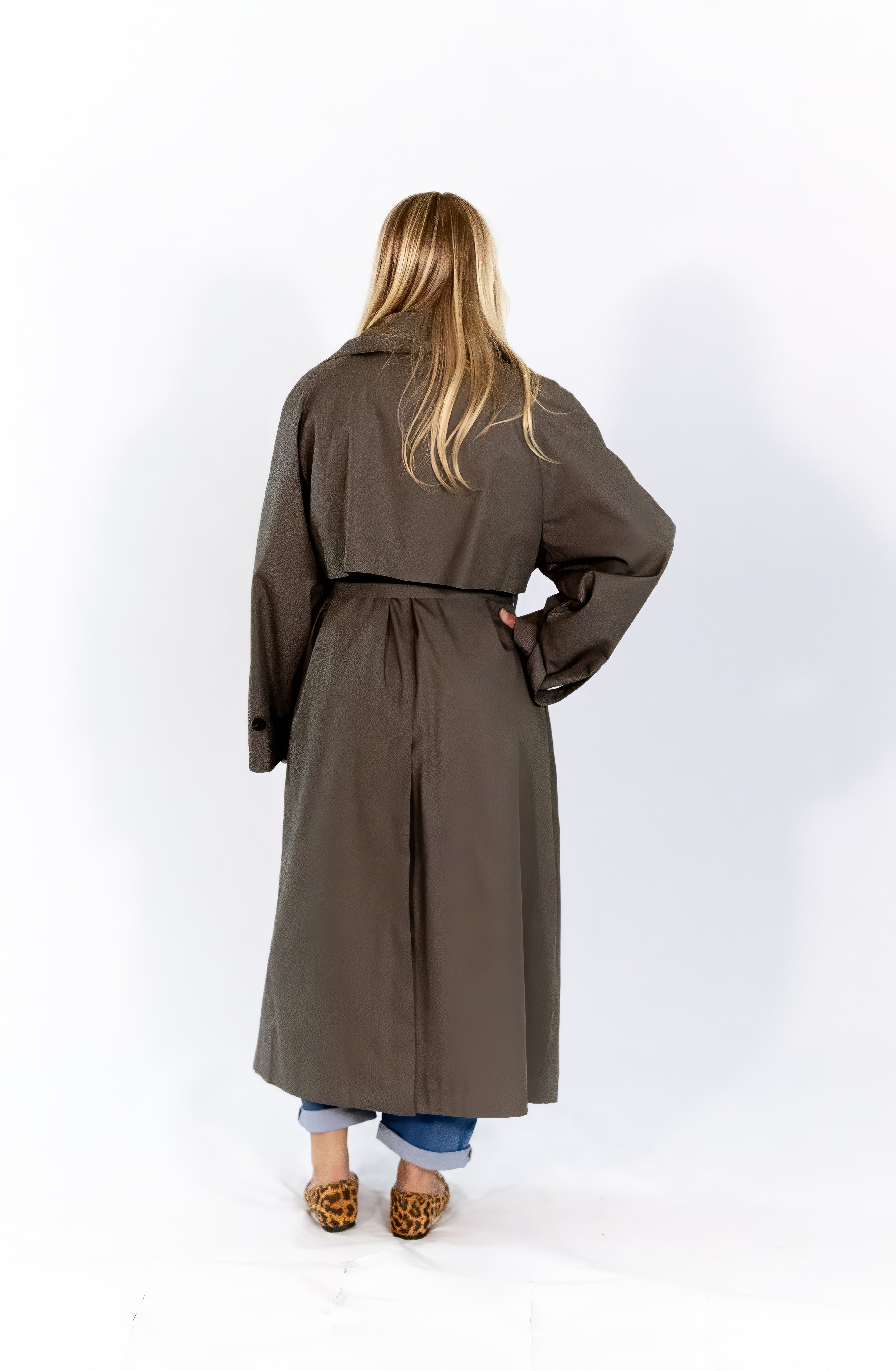 Blaine Belted Trench Coat