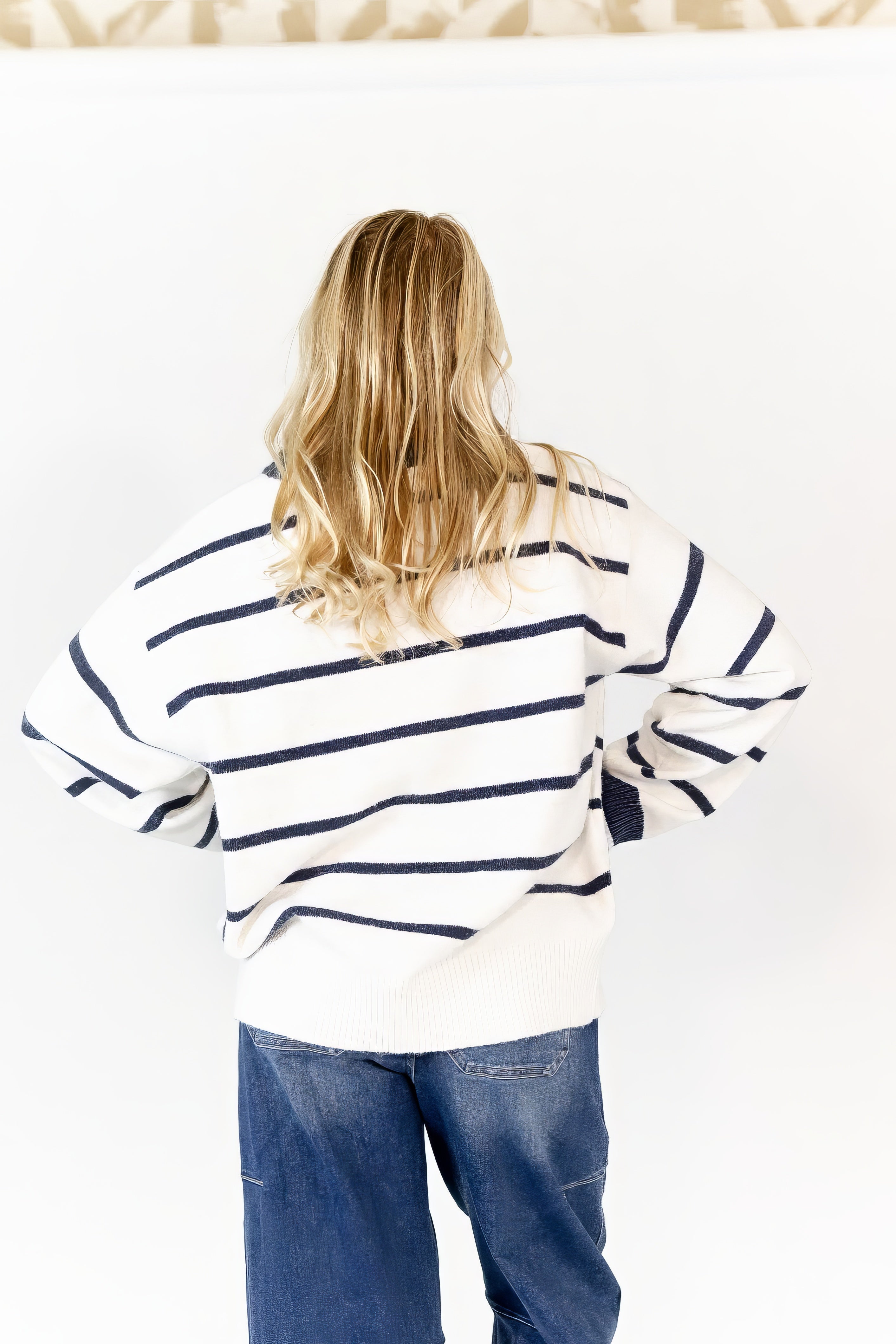 Ellen Cozy Striped Sweater