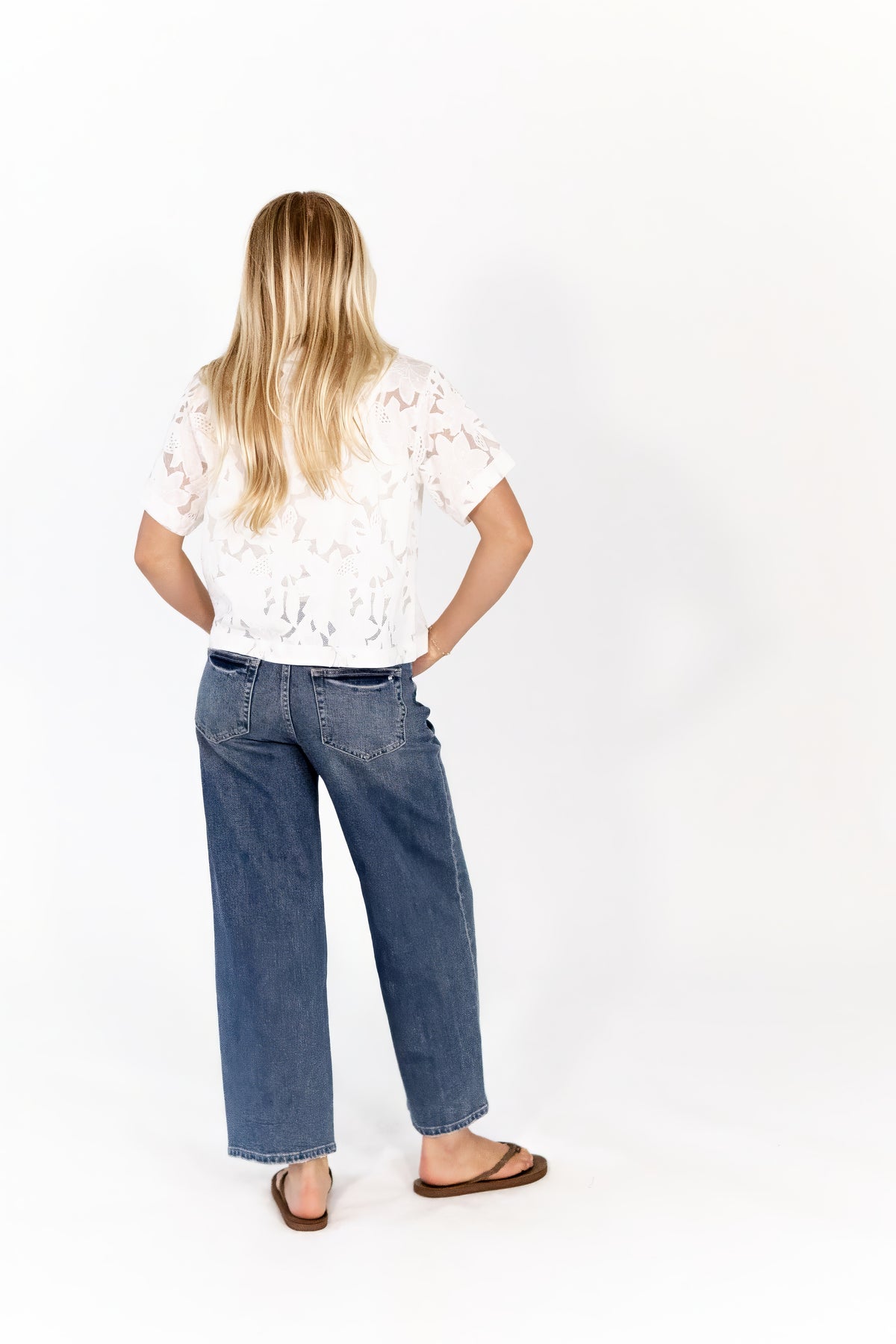 Helen Sheer Lace Tee