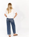 Helen Sheer Lace Tee