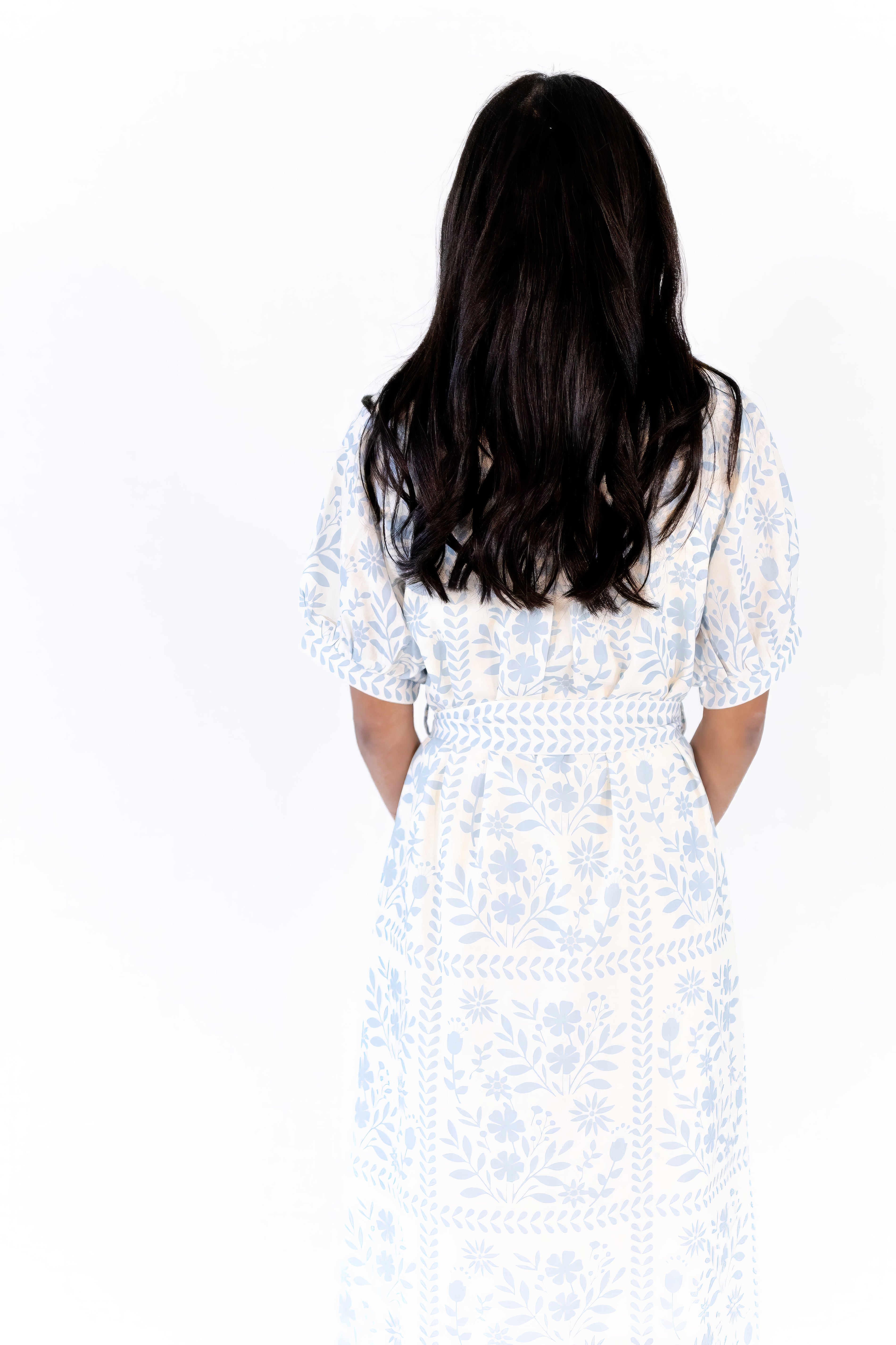 Layla Tie Waist Midi Dress