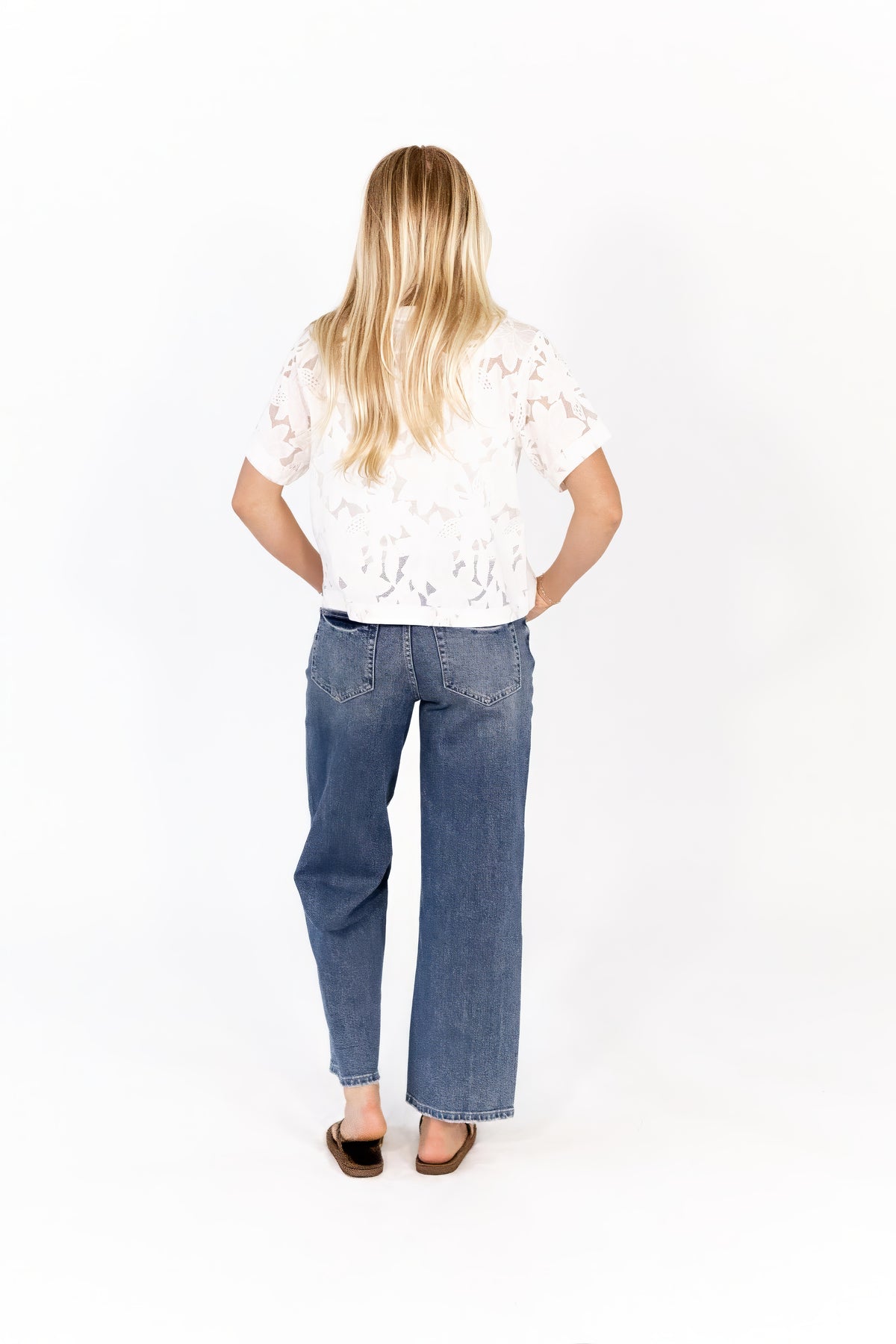 Helen Sheer Lace Tee