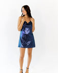 Tulsa Iridescent Foil Dress