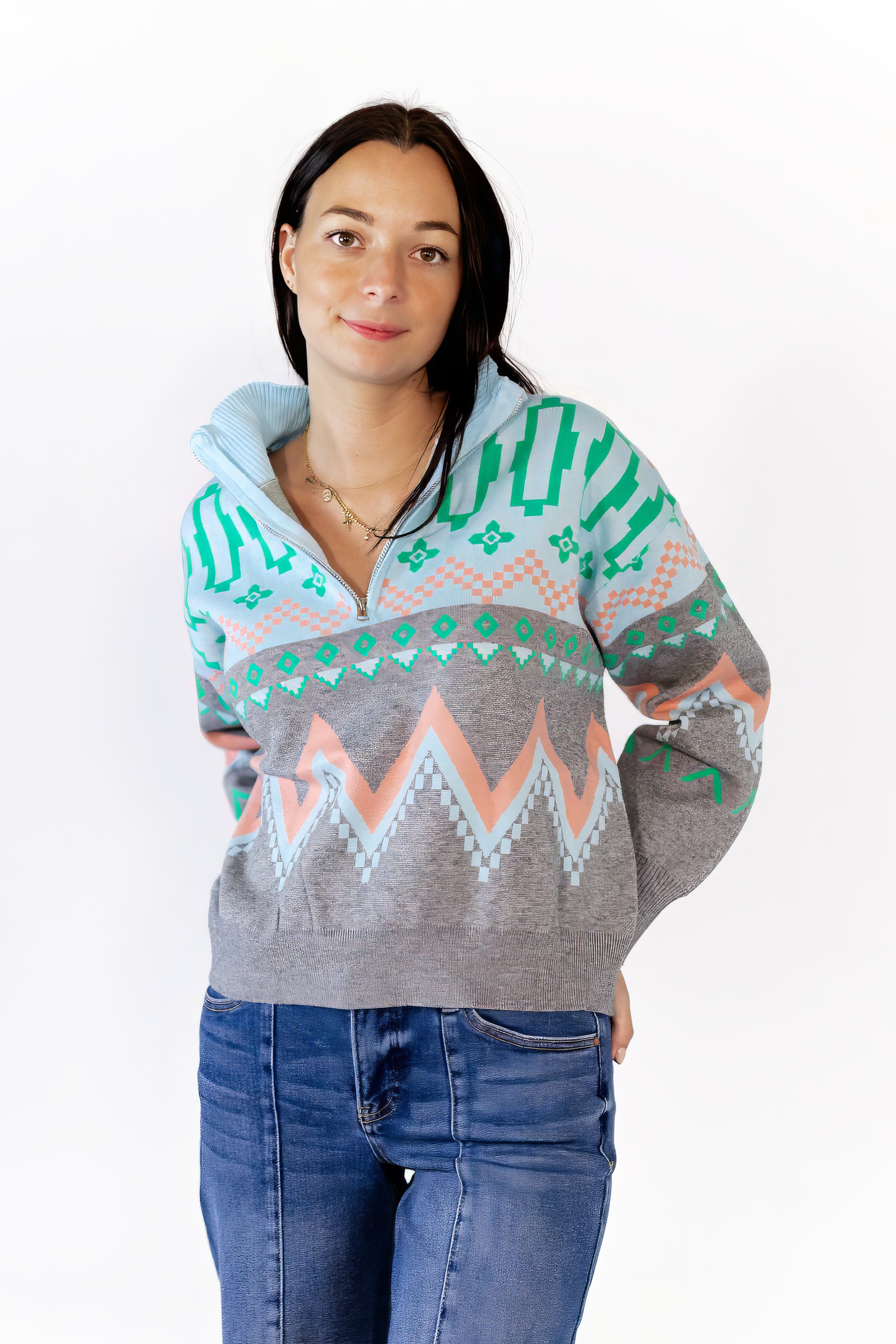 Snowflake Quarter Zip