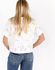 Helen Sheer Lace Tee